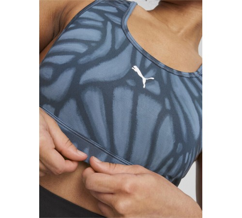4t Puma 520306-16 Mid 4Keeps Graphic W Training Bra – Blue
